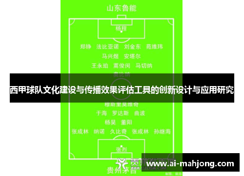 西甲球队文化建设与传播效果评估工具的创新设计与应用研究